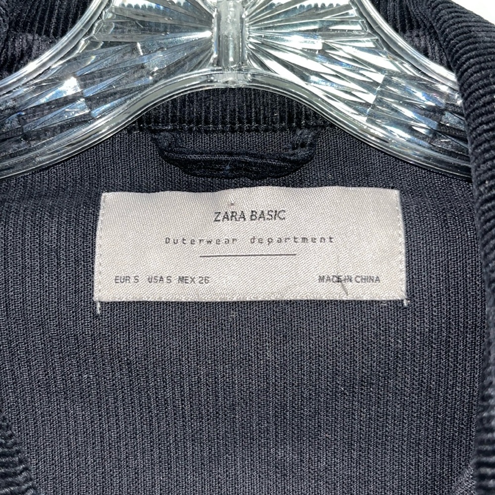 Zara basic corduroy shirt jacket